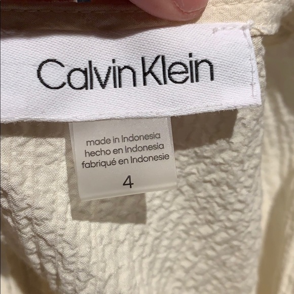 BNWT Calvin Klein Flowy Summer Dress - Picture 2 of 10